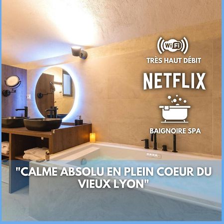 Cocoon Du Vieux Lyon - Luxury Apartment - Balneo Exteriör bild