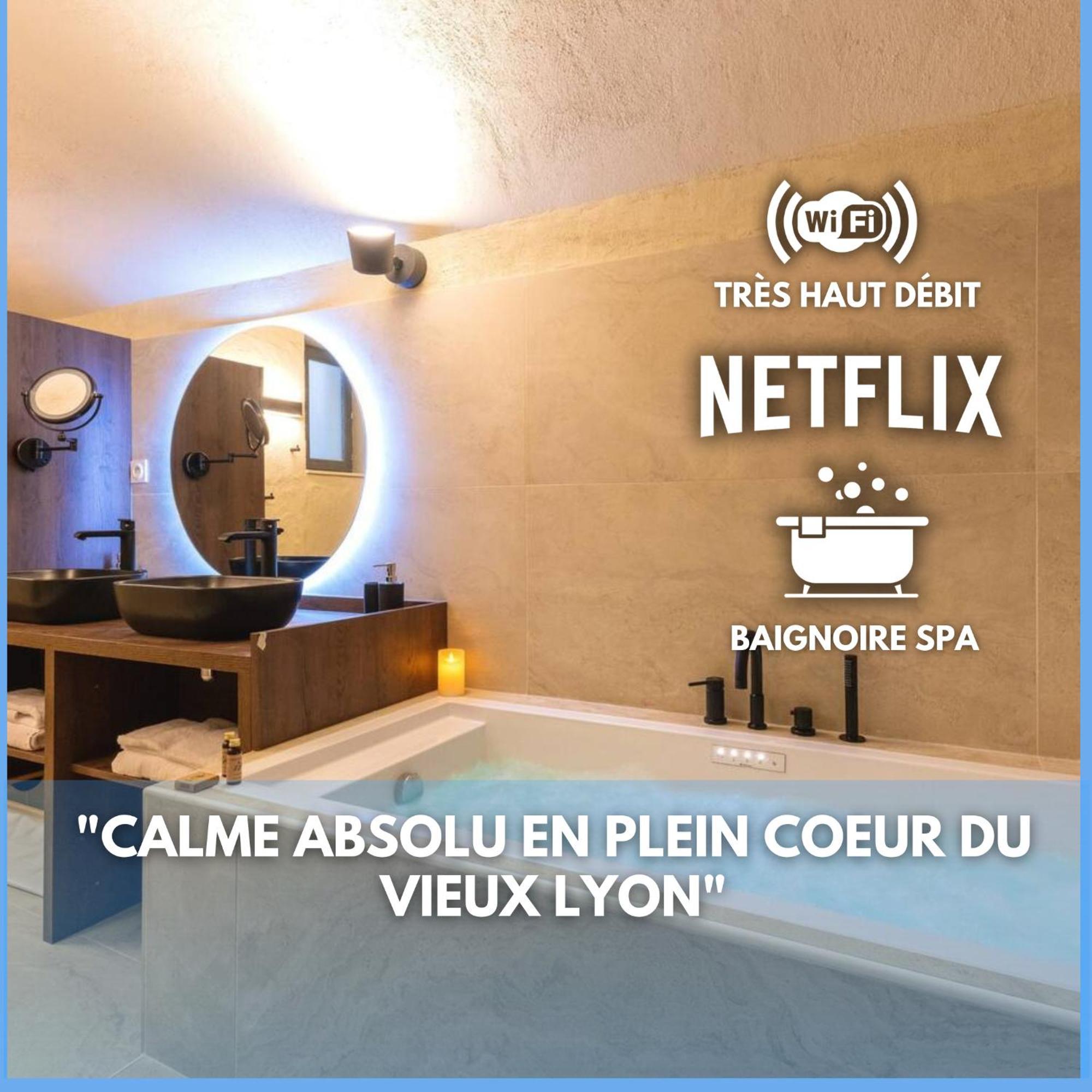 Cocoon Du Vieux Lyon - Luxury Apartment - Balneo Exteriör bild